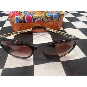 Brighton Spectrum Sunglasses Tortoise Shell Gold Crystal Heart Handmade 58-18